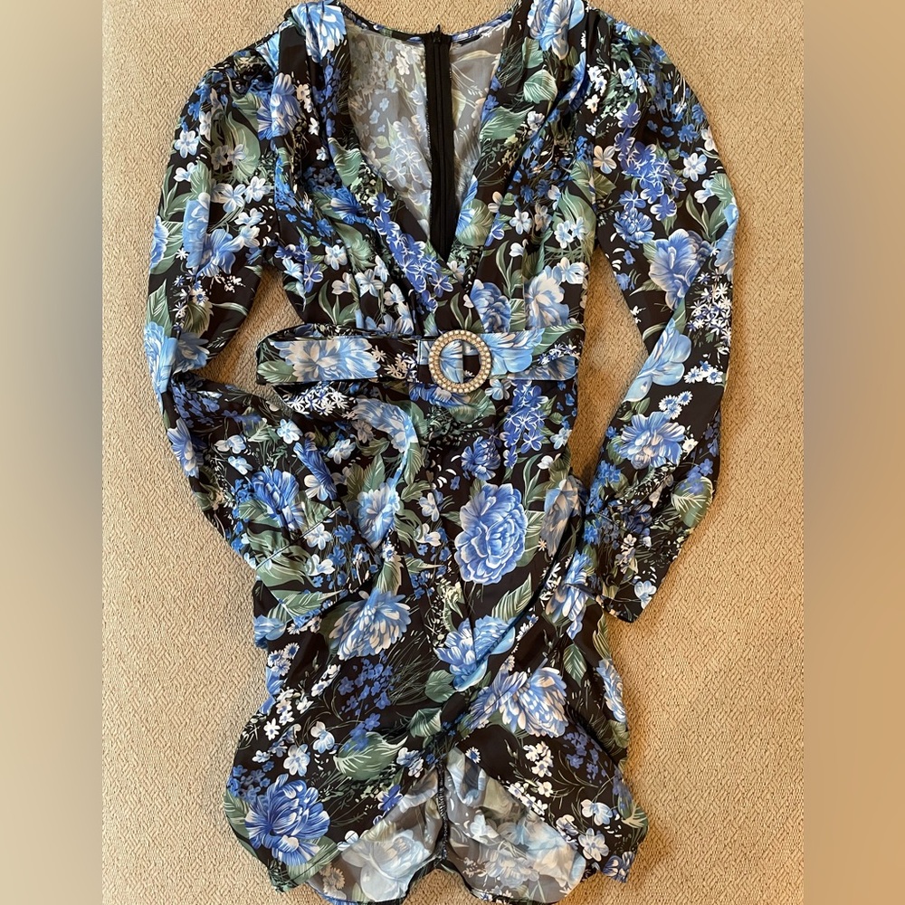 Floral mini dress